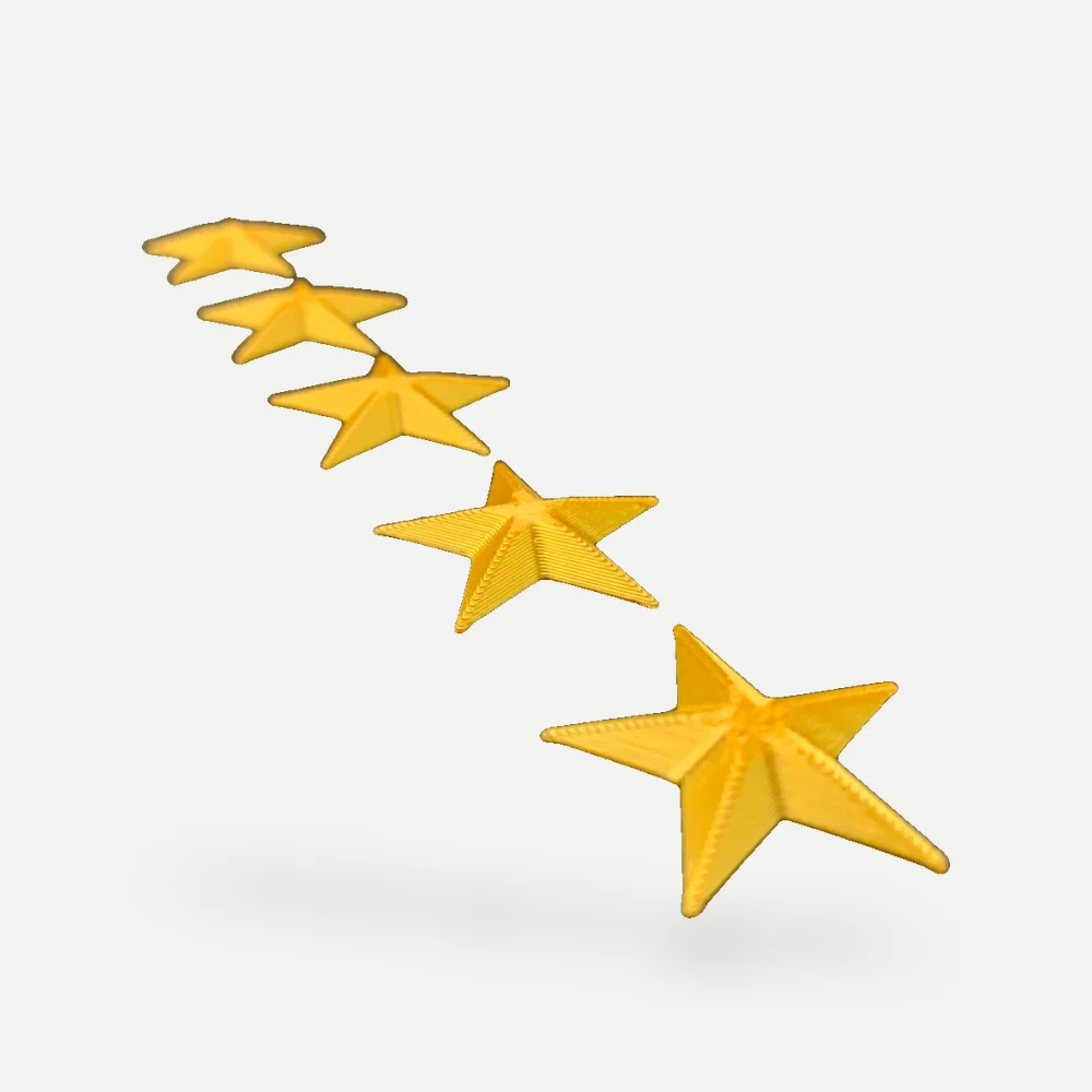 Estrelas decorativas