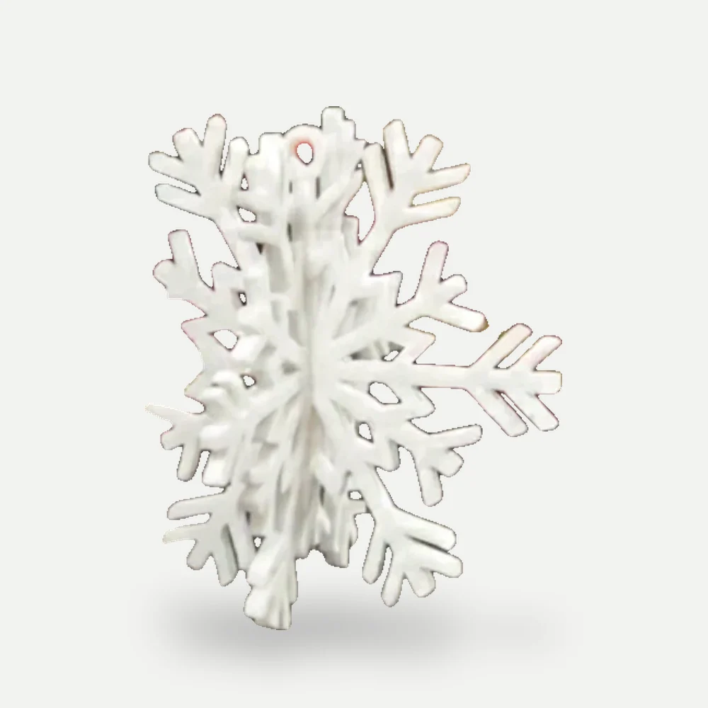 Flocos de neve 3D