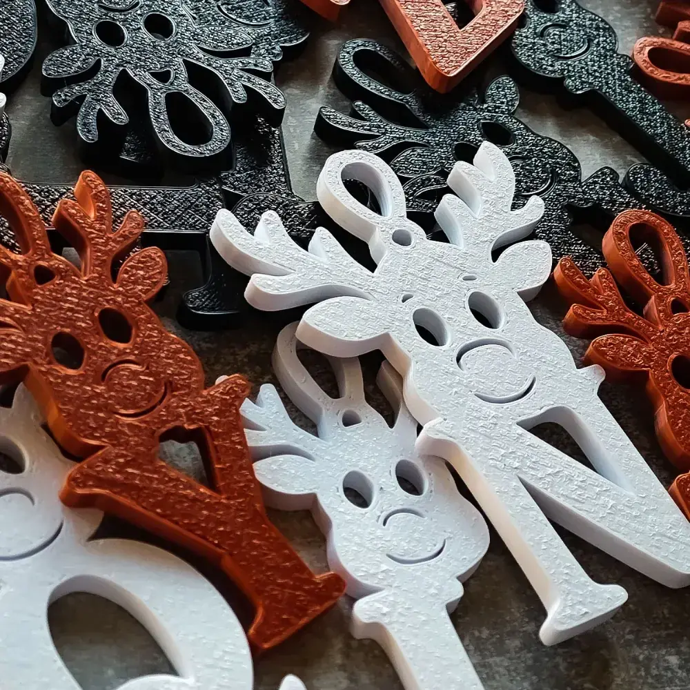 Enfeites de Natal letras