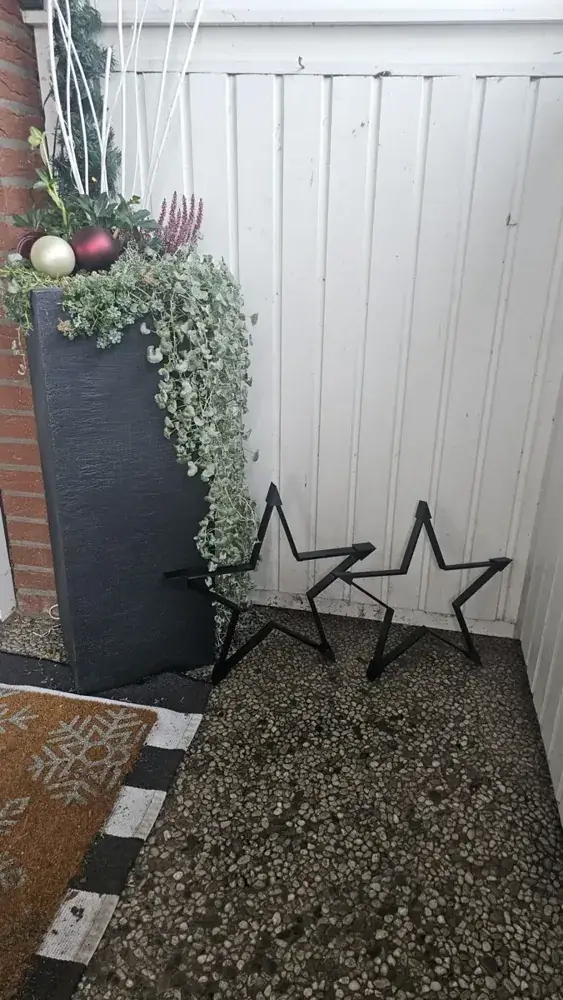 Estrela de Natal de encaixe