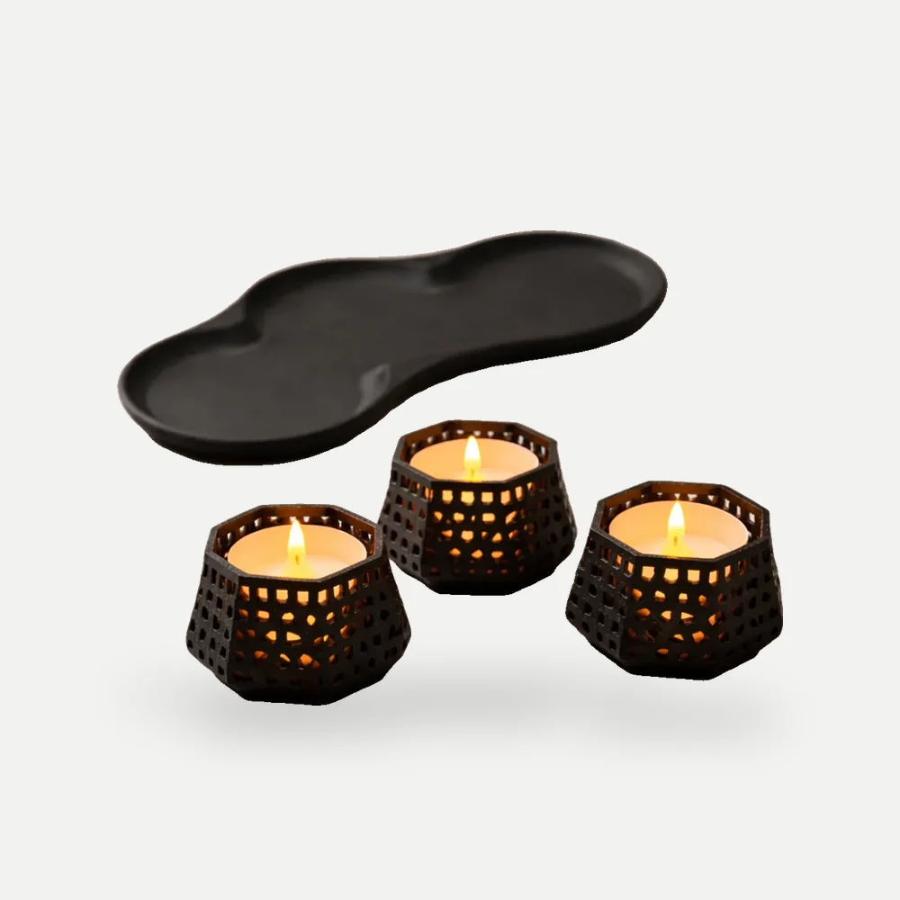 Castiçal VØID para velas