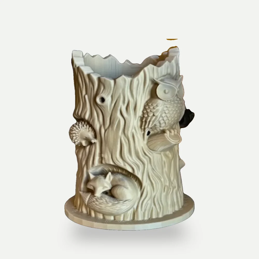 Vaso tronco da floresta