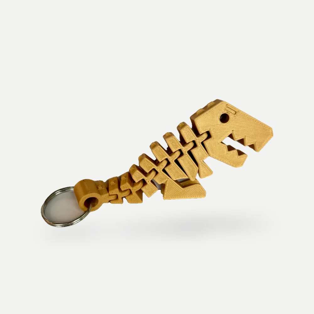 Chaveiro T-rex articulado