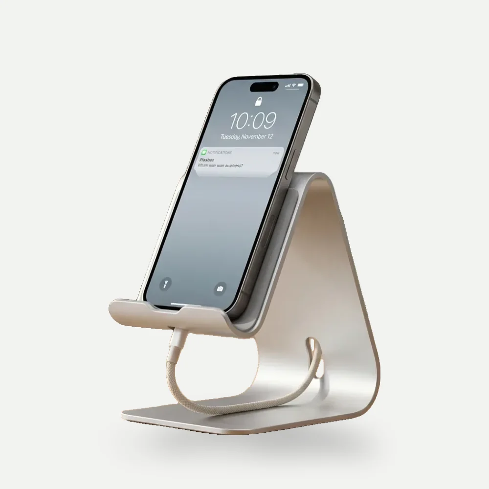 Suporte de celular minimalista