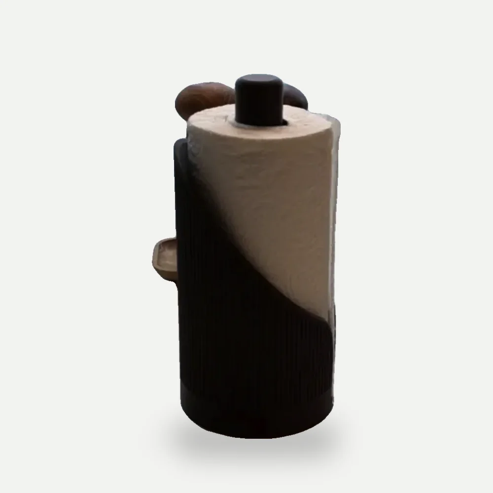 Porta-papel toalha curvo
