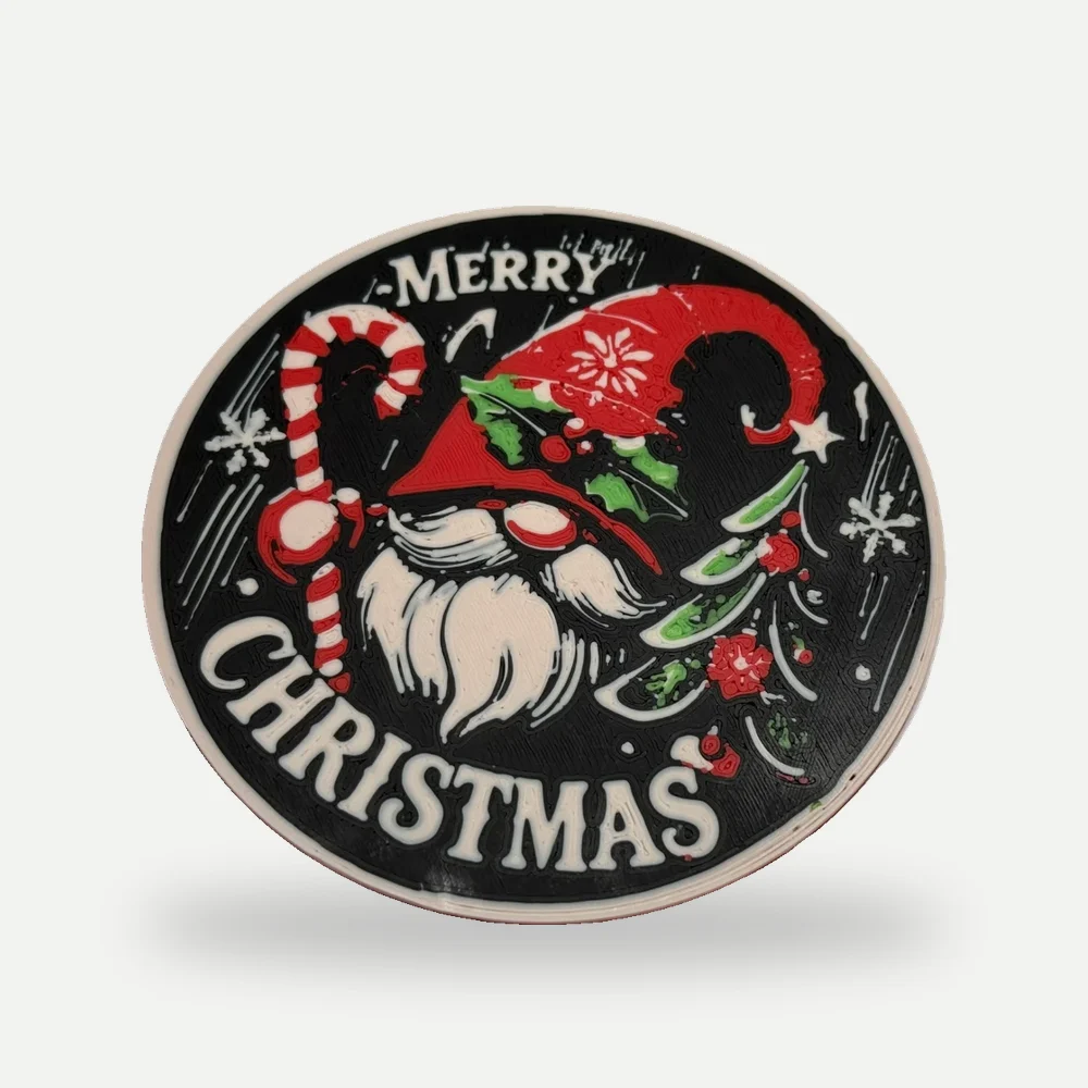 Porta-copos de Natal com suporte
