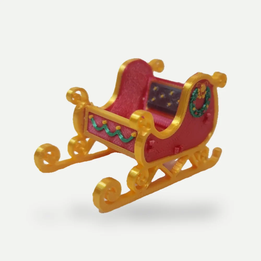 Trenó do Papai Noel de montar