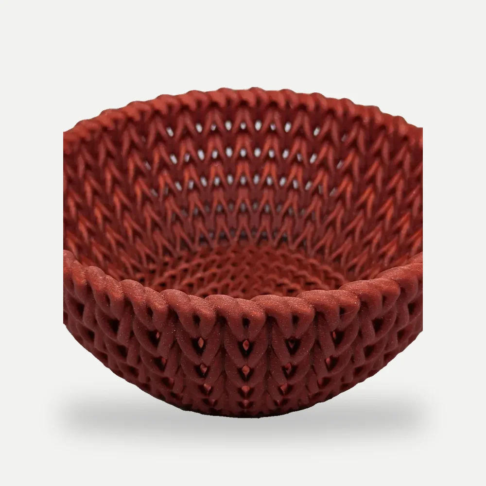 Tigela de tricô
