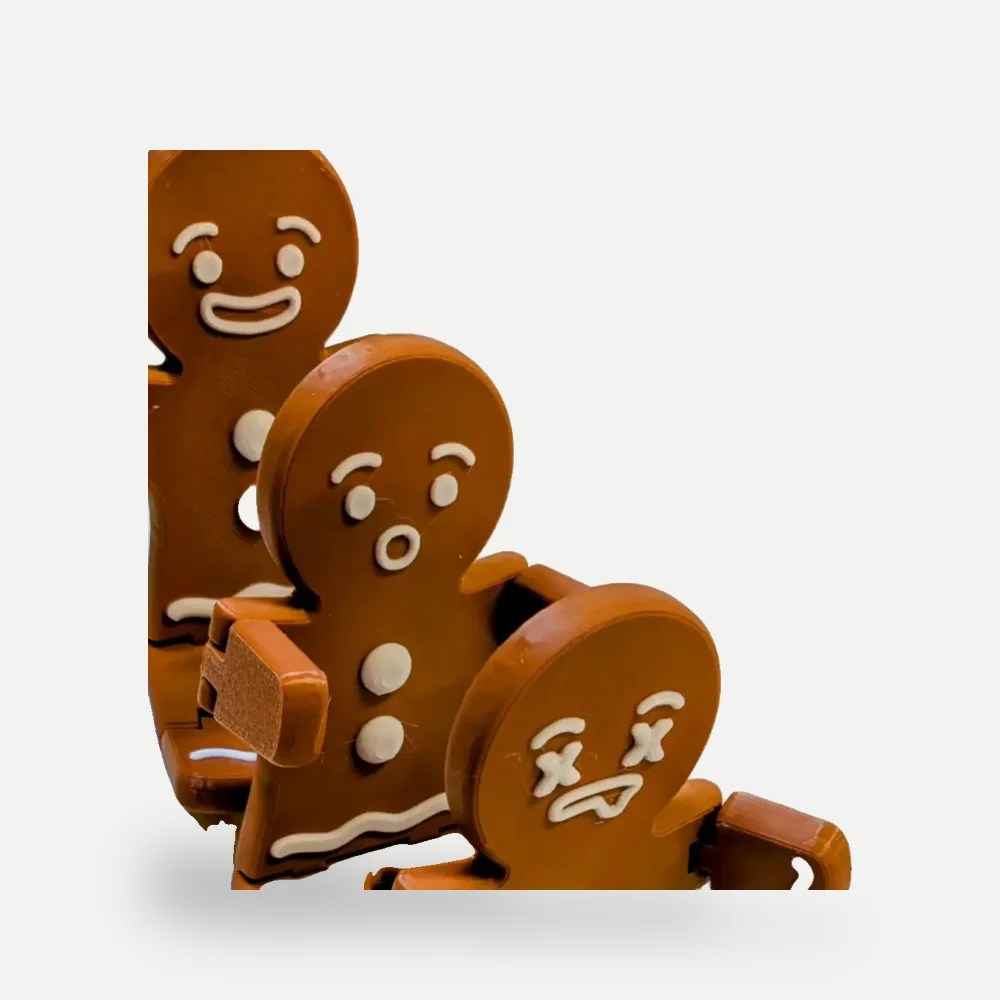 Boneco de gengibre articulado